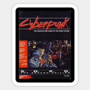 Cyberpunk ad Sticker